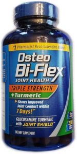 Triple Strength Joint Support with Glucosamine HCI & Turmeric Curcumin – 200 Tablets for Mobility, Flexibility & Comfort