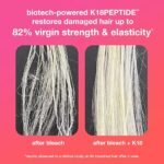 Leave-In Molecular Hair Mask, Repairs Dry & Damaged Hair, Restores Strength, Smoothness & Bounce - Image 4